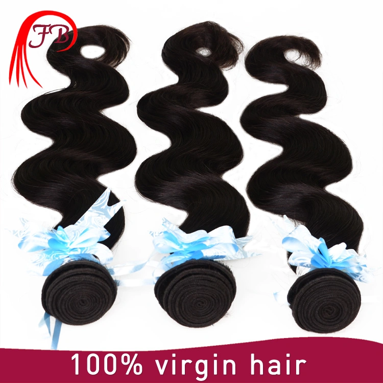 Chinese Wholesale/Supplier Distributors Hair Weavon, Body Wave Natural Color Braiding Hair Extension