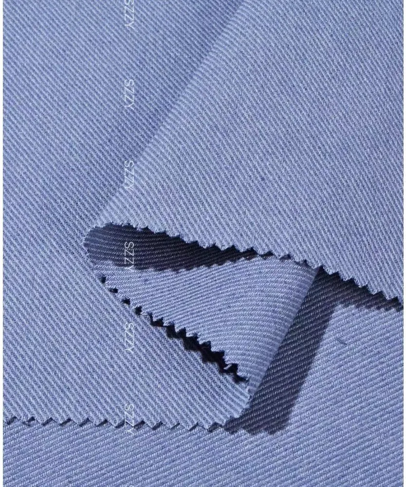 T400 High Elastic Silk Cavalry Diagonal Trench Coat Fabric