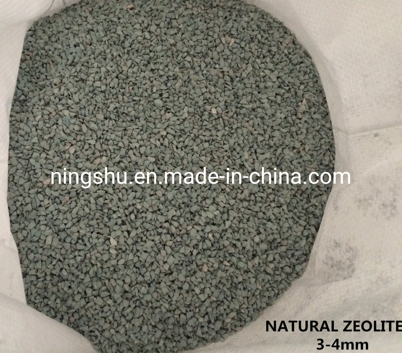 High Porosity and Specific Surface Area Natural Zeolite for Water Treatment