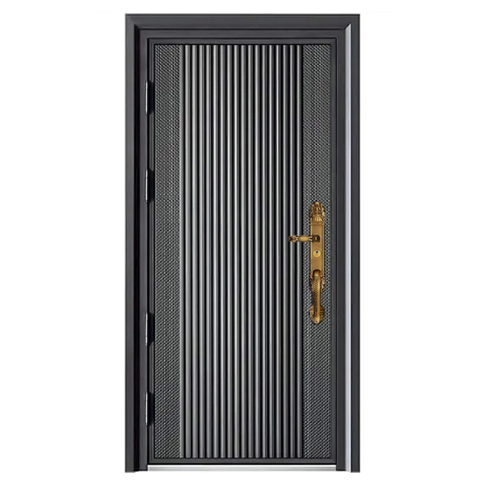 Turkey Design Steel Security Door Entrance Exterior House Model Metal Door