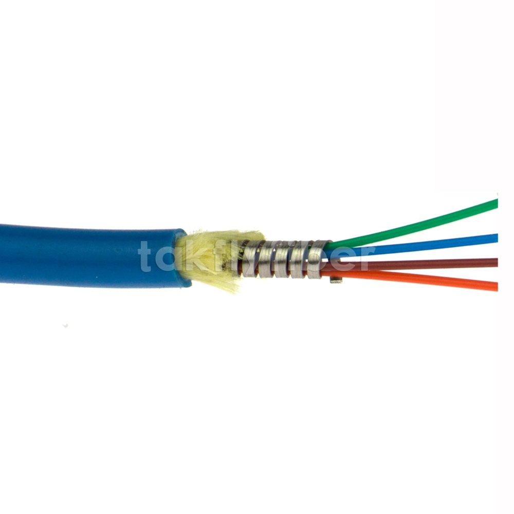 FTTH 96 Cores Single Mode G652D Fiber Optic Indoor Cable