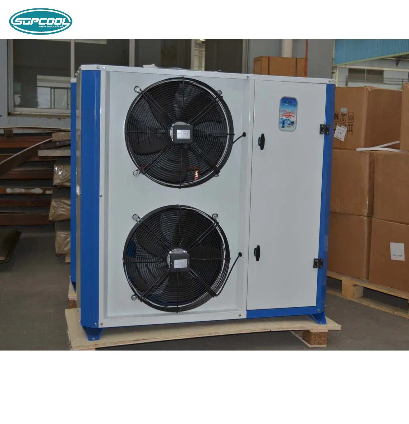 Factory Suppler Air Cooled Condensing Unit Bitzr Condensing Unitfactory Middle Low Temperature Refrigeration Equipment Industrial Scroll