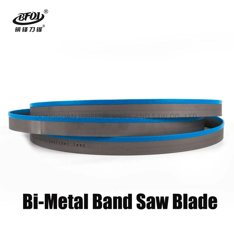 27*0.9*2/3 Tpi Bimetallic Blades China Professional Bi-Metal Bimetal Metal Cutting Band Saw Blades