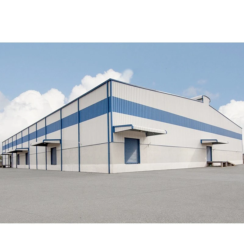 Modern Prefabricated/ Prefab Light Construction Steel Frame Structure Material Warehouse Metal Building