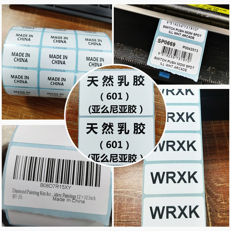 Self-Adhesive Paper Thermal Paper Top Coated Thermal Sticker for Label