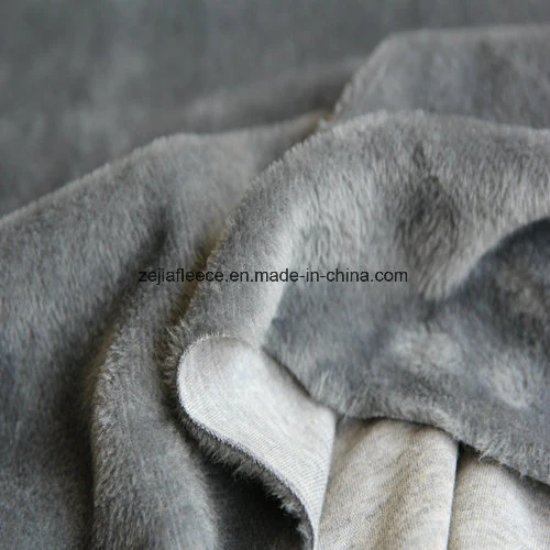 Super Soft Short Plush em Gray Color