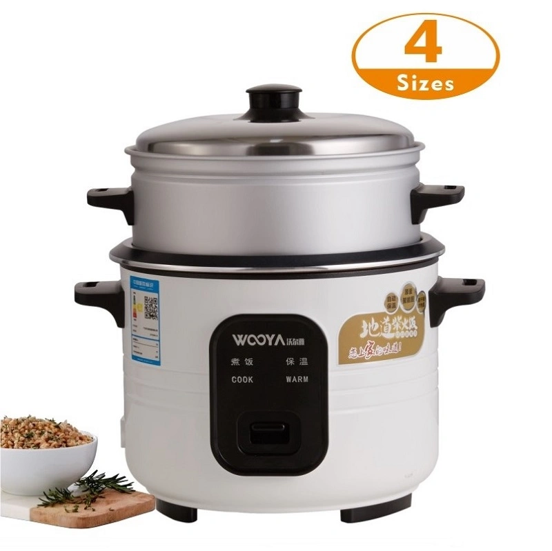 Sri Lanka Hot Selling Kitchenware 1.5L 8cups Electric Full Body Rice Cooker with Steamer