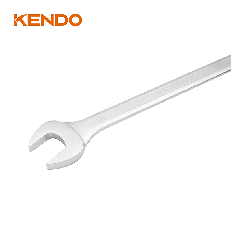 Kendo Wholesale Wrench una sola terminación sin chispas Panel elevado Compensación profunda Llave combinada con extremo de anillo abierto