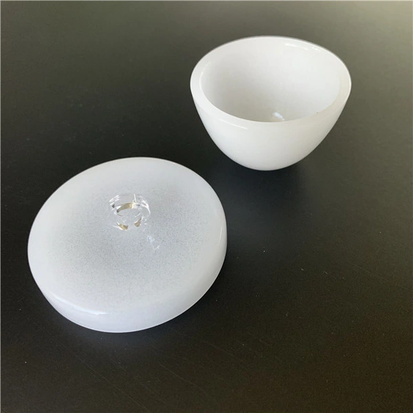 Factory Supply Long Life Heat Resistance Customized Size Opaque Silica Quartz Crucibles for Melting