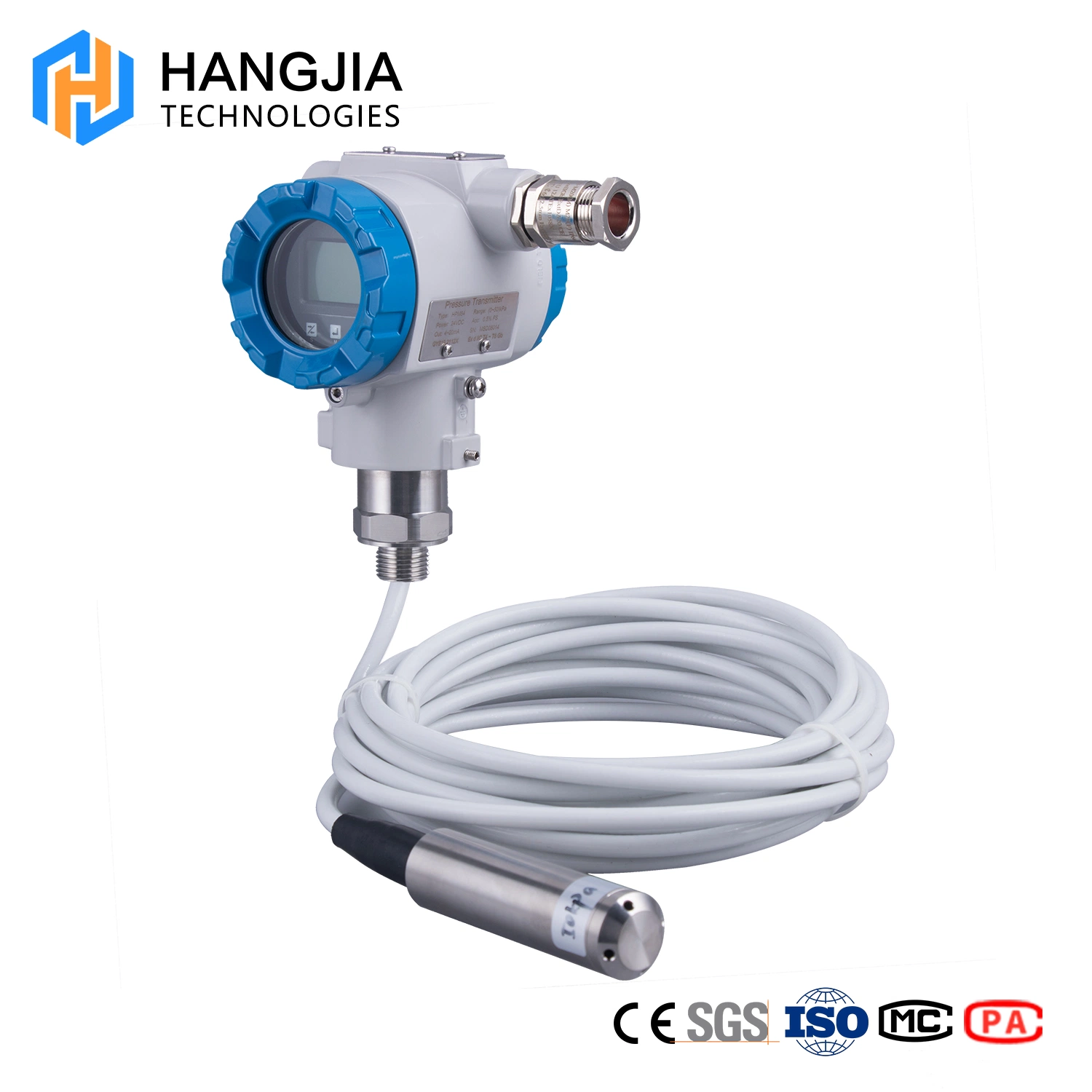 HPM84 Silicon Piezoresistive Submersible Liquid Level Transmitter