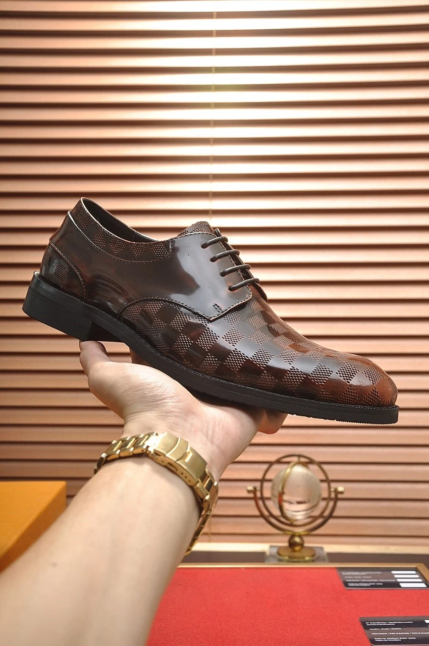 Original Shoes Quality, Wholesale/Supplier 1: 1 Replica New Men's Business Leather Shoes