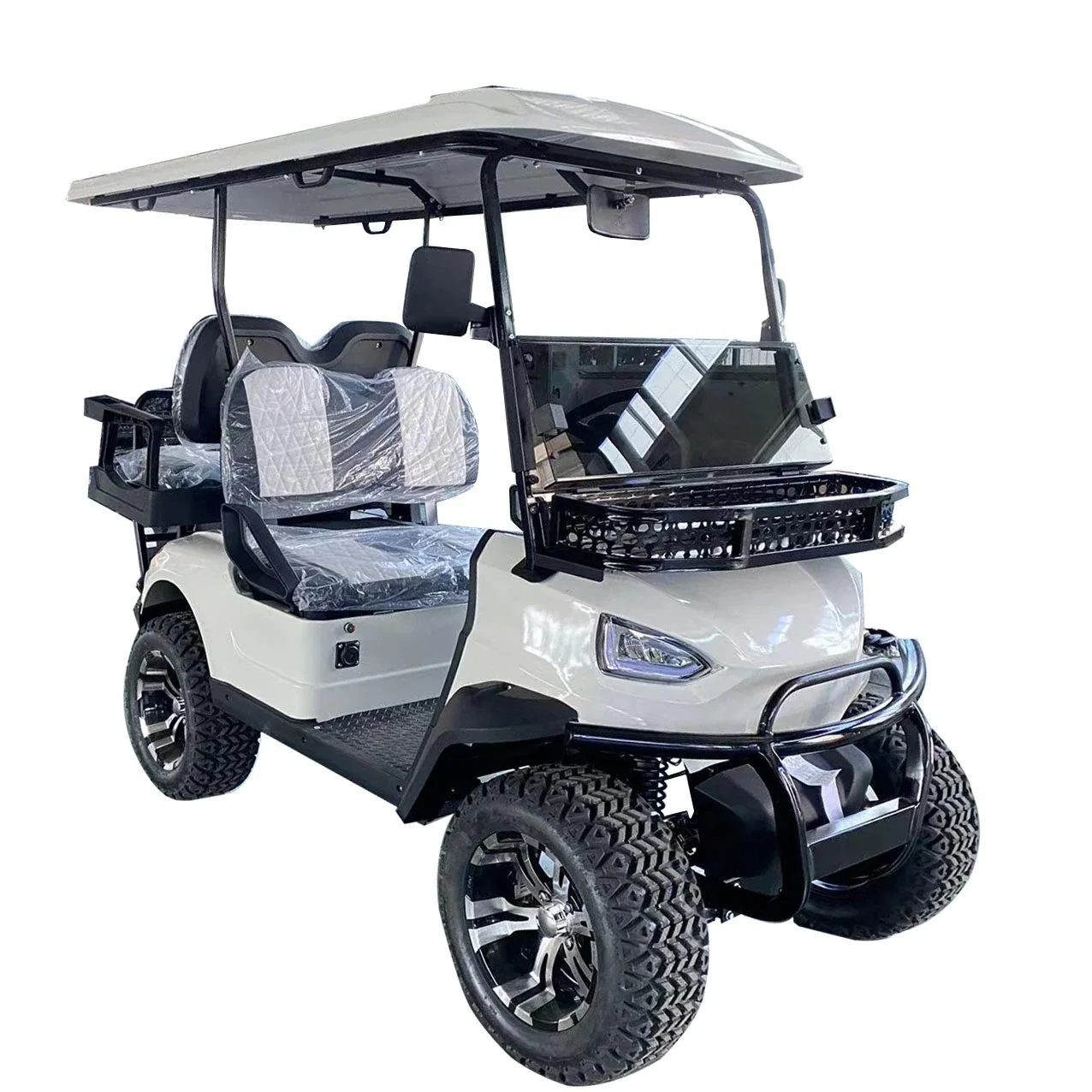 Household Mini Medium and Low Speed Sports Travel Electric Car New Energy Electric Golf Cart Sightseeing Car Made in China