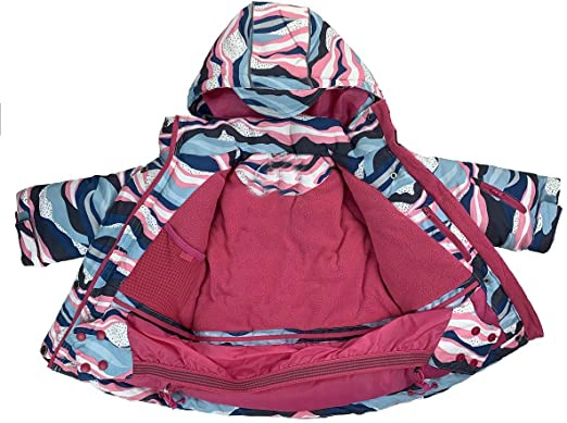 Moda Windproof Wholsale diseño impreso Chaqueta exteriores para Niños Invierno 2022.