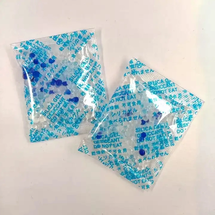Adsorbent Medical Drying Food Blue Silicone Particle Desiccator Pack Silica Gel Desiccant
