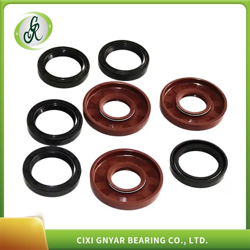 High-End FKM NBR Sc Tc Skeleton Oil Seal for Hydraulic Sealing Black Brown Slingle Lip Rubber EPDM HNBR Spare Parts Oil Seal