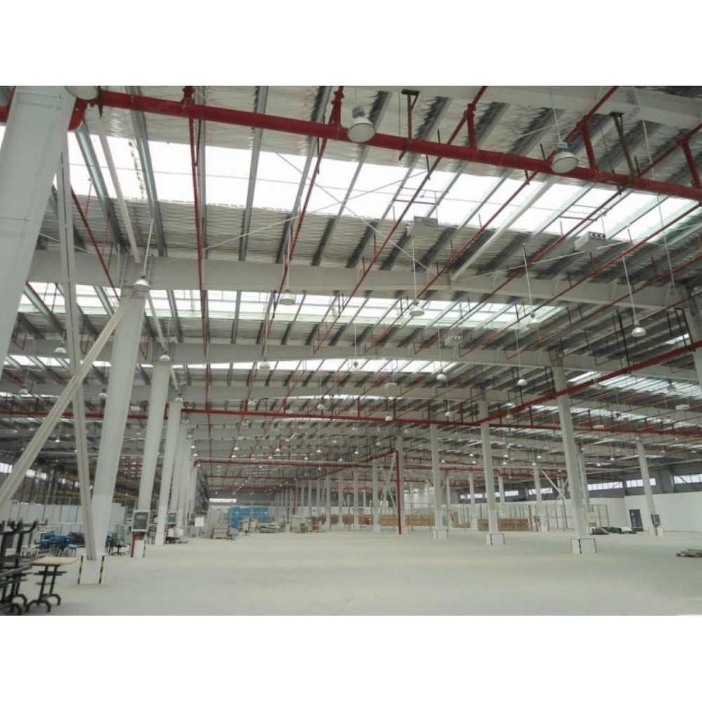 Light Weight Metal Frame Fabric Structural Warehouse Building