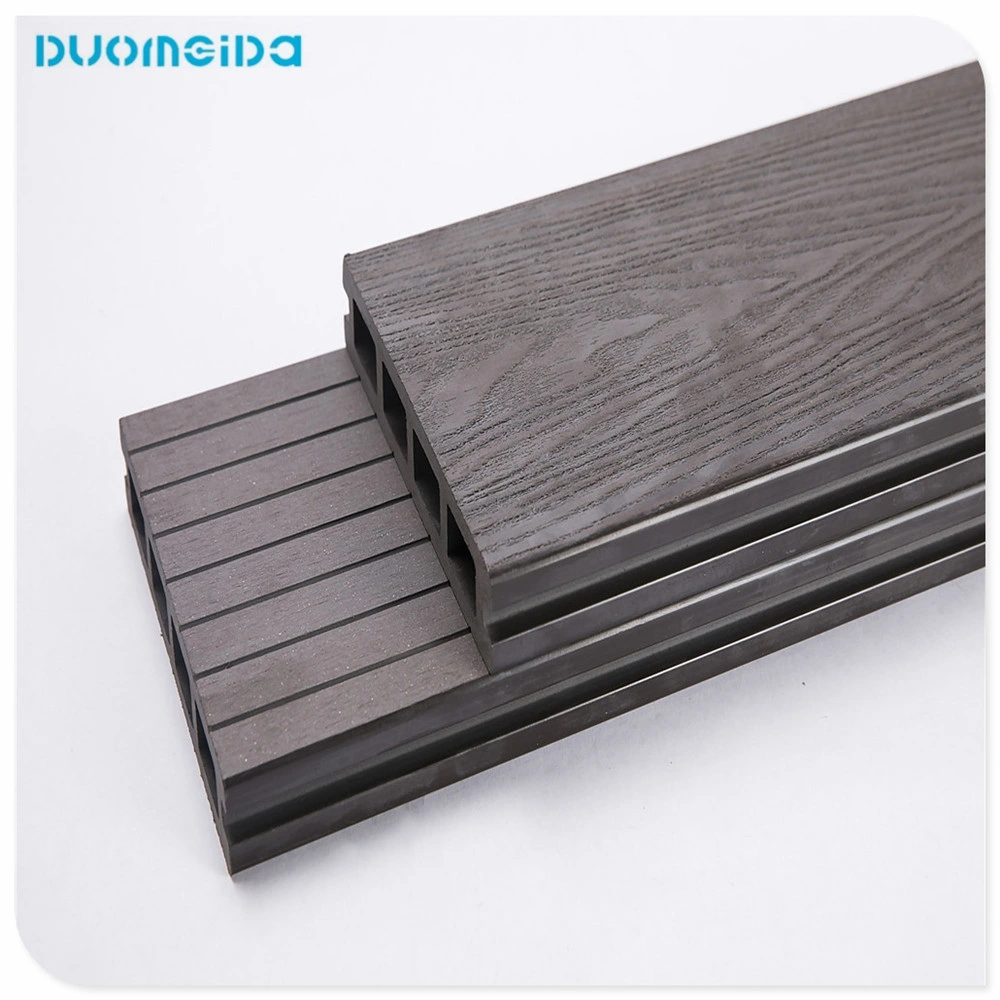 Wood Plastic Composite Deck Flooring/Hollow Composite Decking/Solid WPC Flooring Board