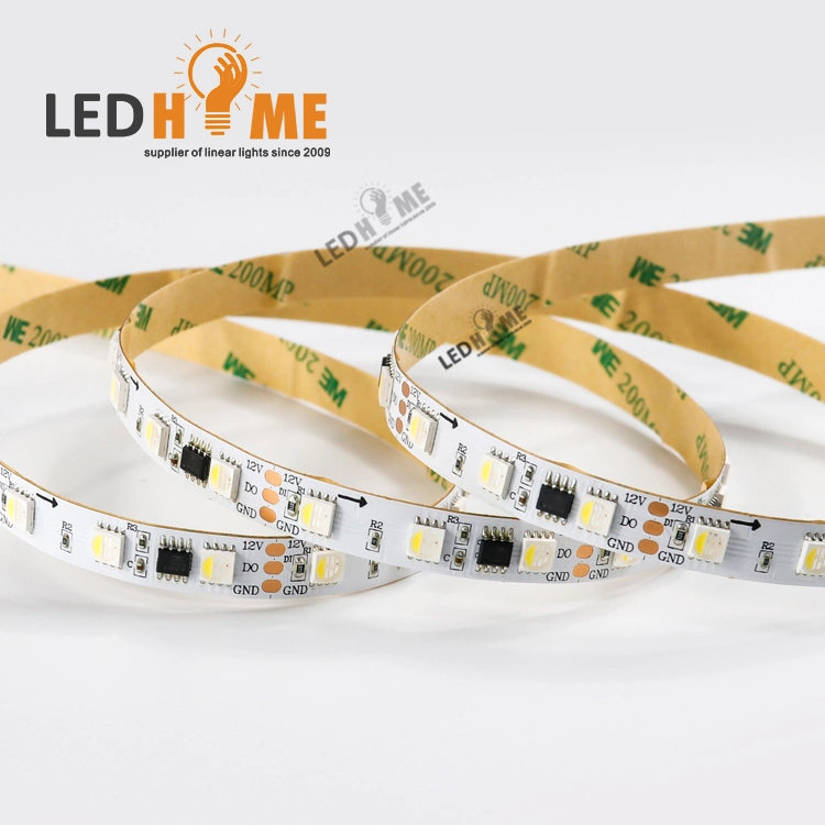 Iluminación decorativa cinta SMD5050 RGB Multi-Color LED Tiras Flexibles de 14,4 W/M de China