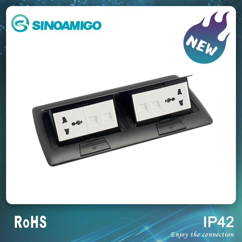 Sinosmigo Floor Socket with Ce&RoHS Certification for 8 Modules Capacity