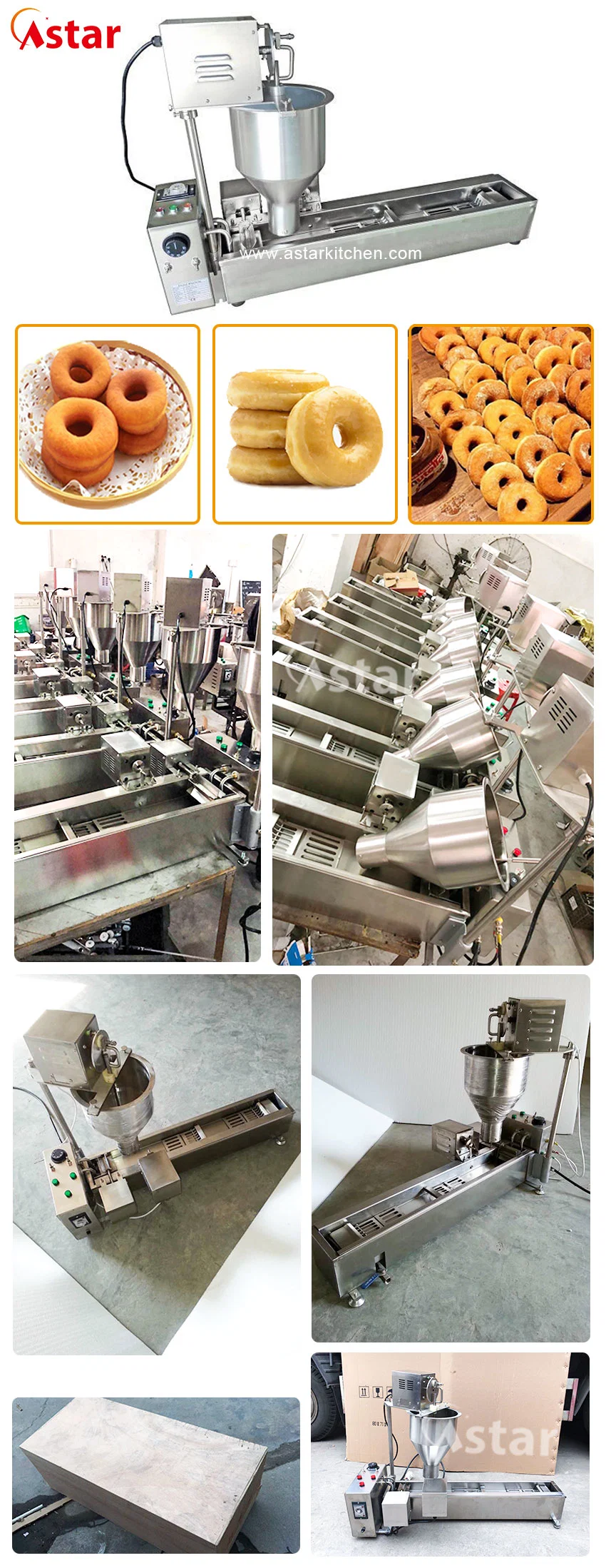 Commercial Automatical Donuts Machine Doughnut Maker Automatic Donuts Machine