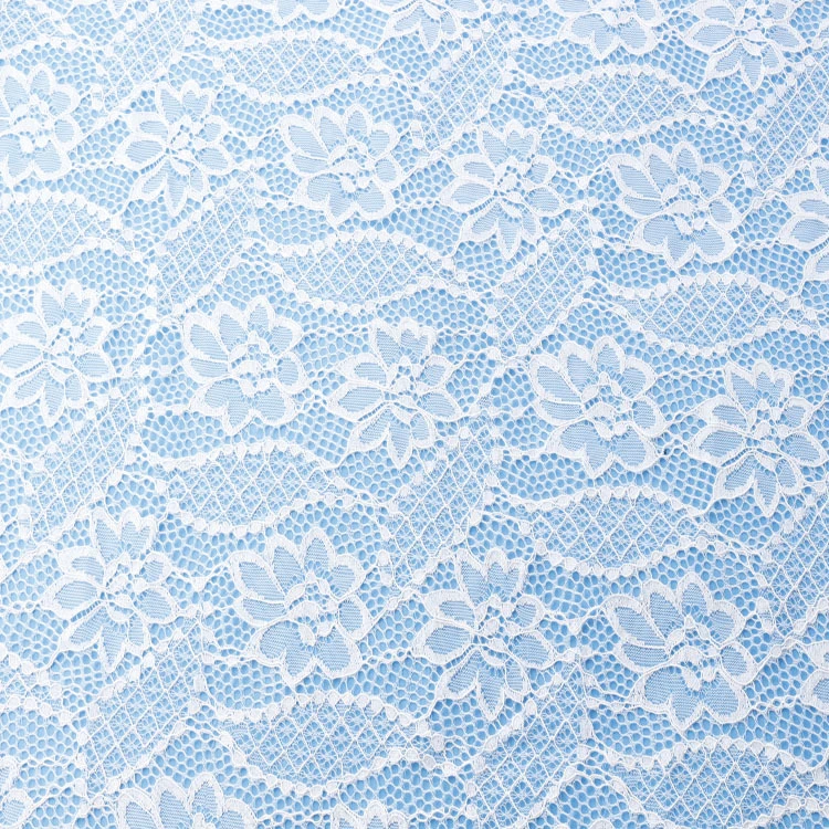 Preto e Branco Non-Elastic Visualização Tridimensional flor grande moda tecido acessórios de vestuário rendas