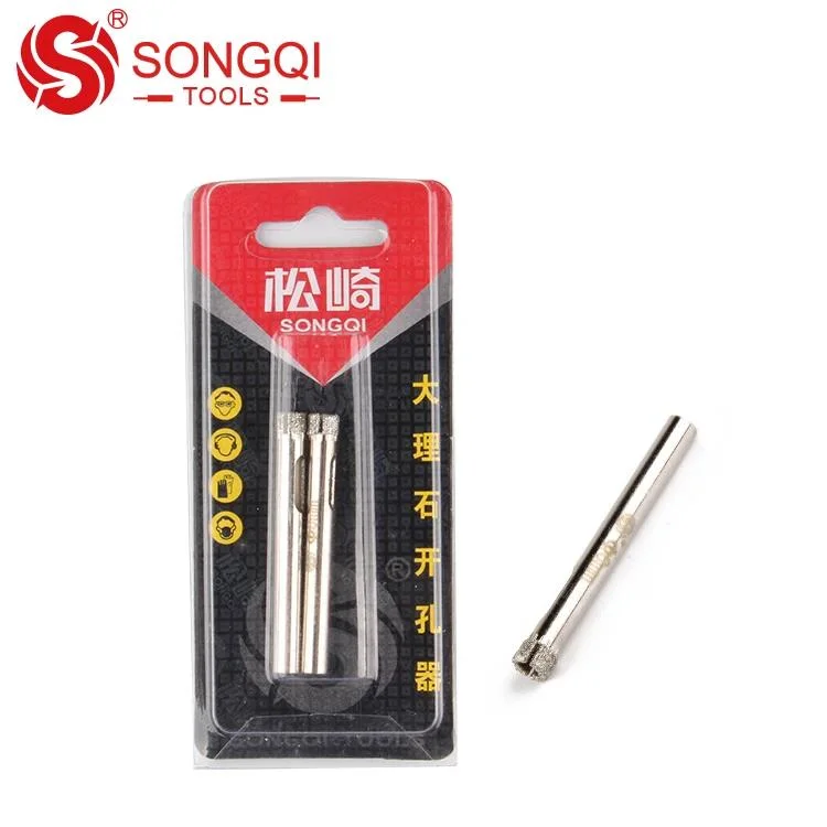 Songqi Tile Drill Bits Glass Core Drill Bits Hole Saw Diamond Drill Bit for Glass Tile Ceramic Marble Porcelain Cutting