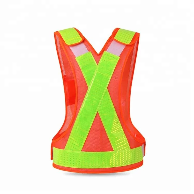 Manufacturer Wholesale/Supplier Hi Vis LED Reflective Traffic Sash Safety Elastic Belt