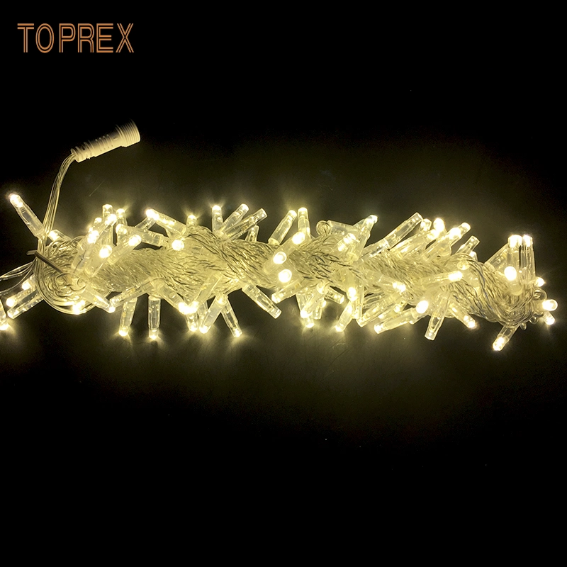 Meine Weihnachtsdekoration verbindbare Farbe Optional IP65 PVC Kabel Blister Außenterrasse mit LED-Fadenlampe