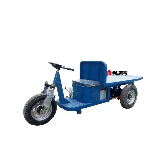 L'alimentation Tricycle électrique de recharge de la cargaison à trois roues pour les briques de chargement des wagons transportant des briques de haute efficacité