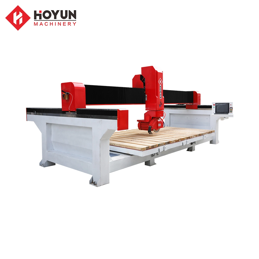 Hoyun Bridg 5 AXI Saw4axis 5axis CNC Stone Kitchen Router Máquina