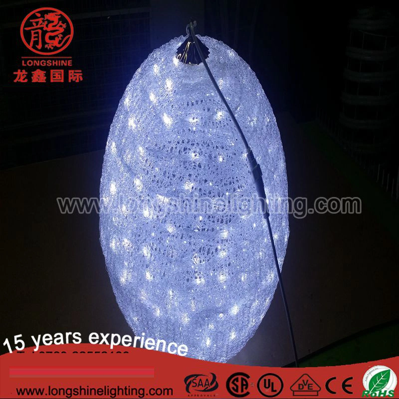 LED 3D Motify Colorful Round Ball Luz de Navidad para exteriores Decoración interior