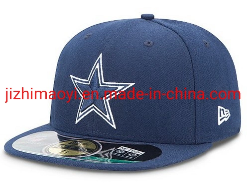 Dallas-Cowboys Borded Snapback Gorra ajustada N-FL Gatos ropa de cabeza