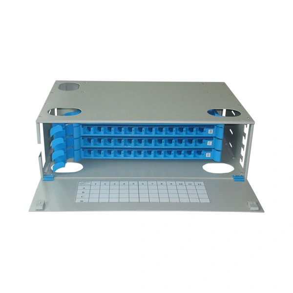 19'' 144 Cores Fixed Rack-Mount Fiber Optic Distribution Frame