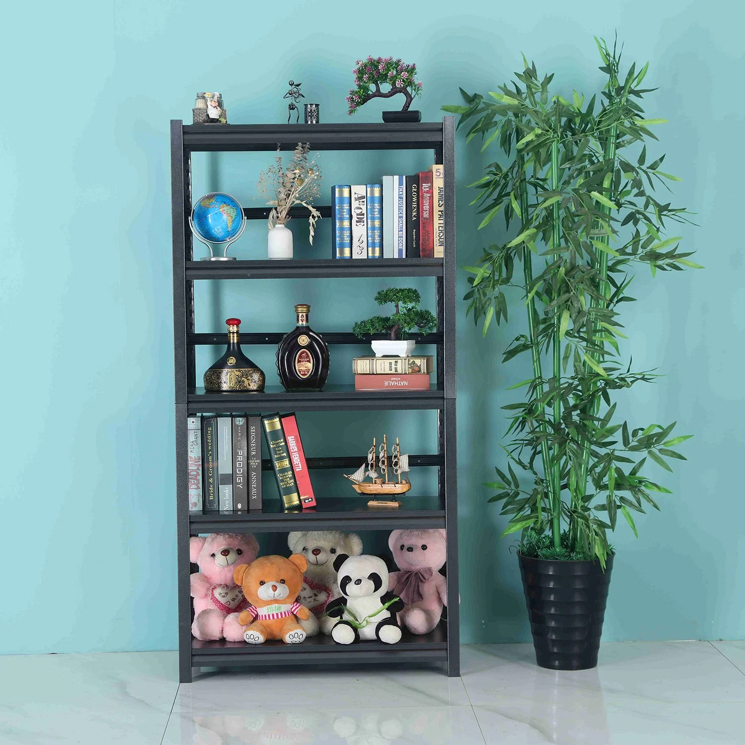 Cheap 5 Layer Shelves Beijing Estante Boltless Racking Boltless Steel 5 Layer Metal Shelfing