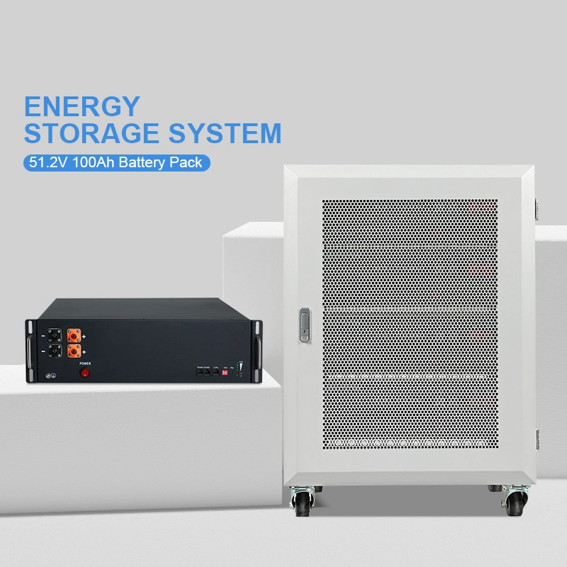 Solarthon IEC y CE aprobado recargable LiFePO4 litio Lon 51,2V 100Ah batería Solar para sistemas de Energía Solar