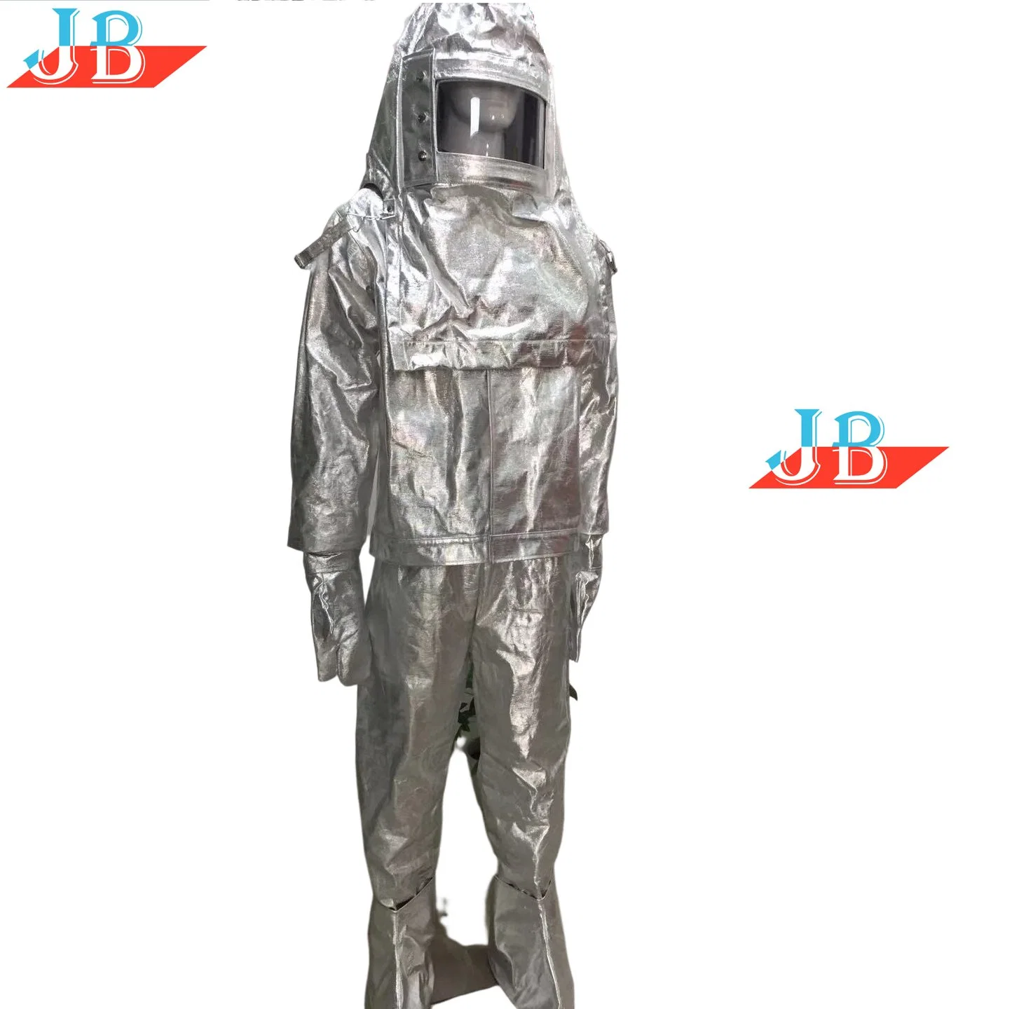 Aluminisierte Folie Feuerschutzanzug Uniform Hitzebeständiger Anzug