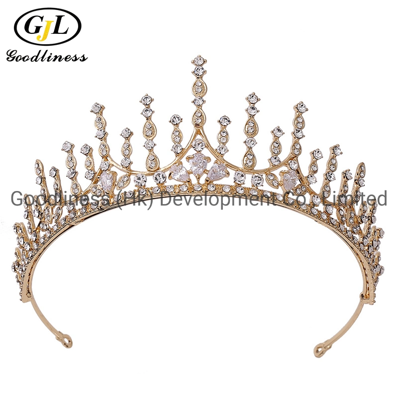 Nuevo Rhinestone Tiaras de novia boda coronas joyas Accesorios de Cabello de moda