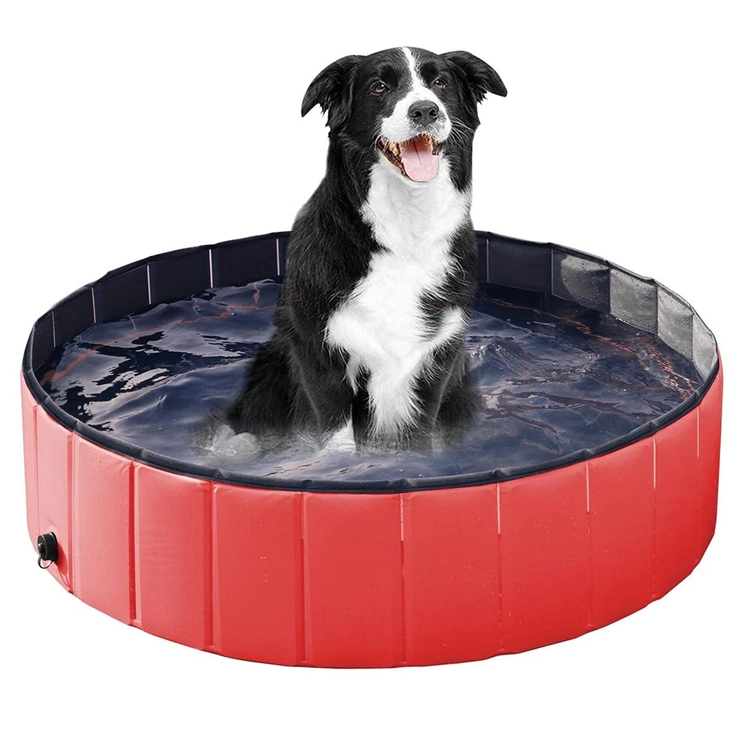 Household Travel PVC Pet Swimming Pool Portable Dog Cat Bath Tub Basin Pool