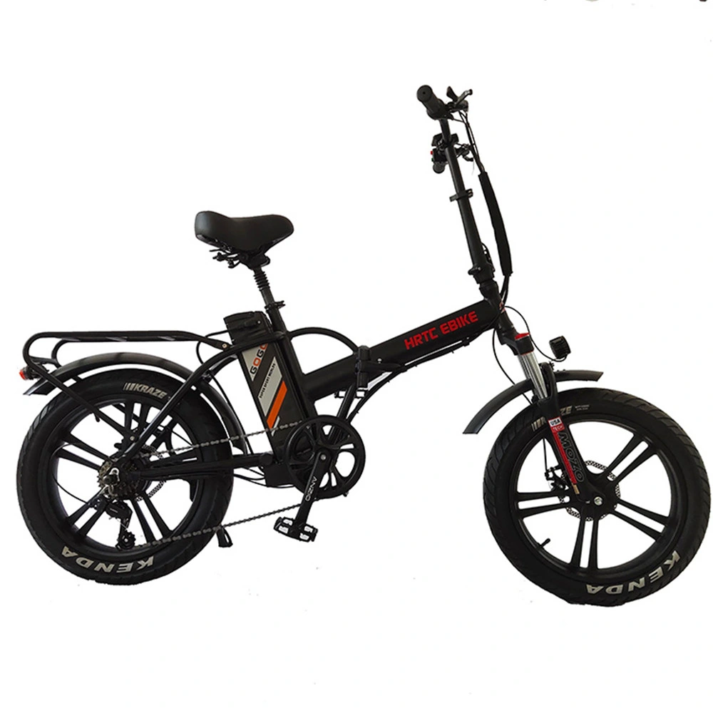 2021 China Wholesale Carbon Aluminum Bicycle 350W/750W Motor Lithium Power 26inch/27.5 Inch Folding/Foldable Fat Tire Electric Bike with LCD Display for Sale