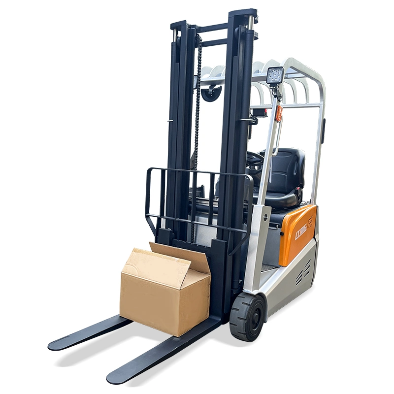 2024 Ltmg batería alimentado Forklift 1,5 Ton 1,8 Ton 2 Camión de alcance de la carretilla elevadora eléctrica ton 3 Ton con neumáticos sólidos