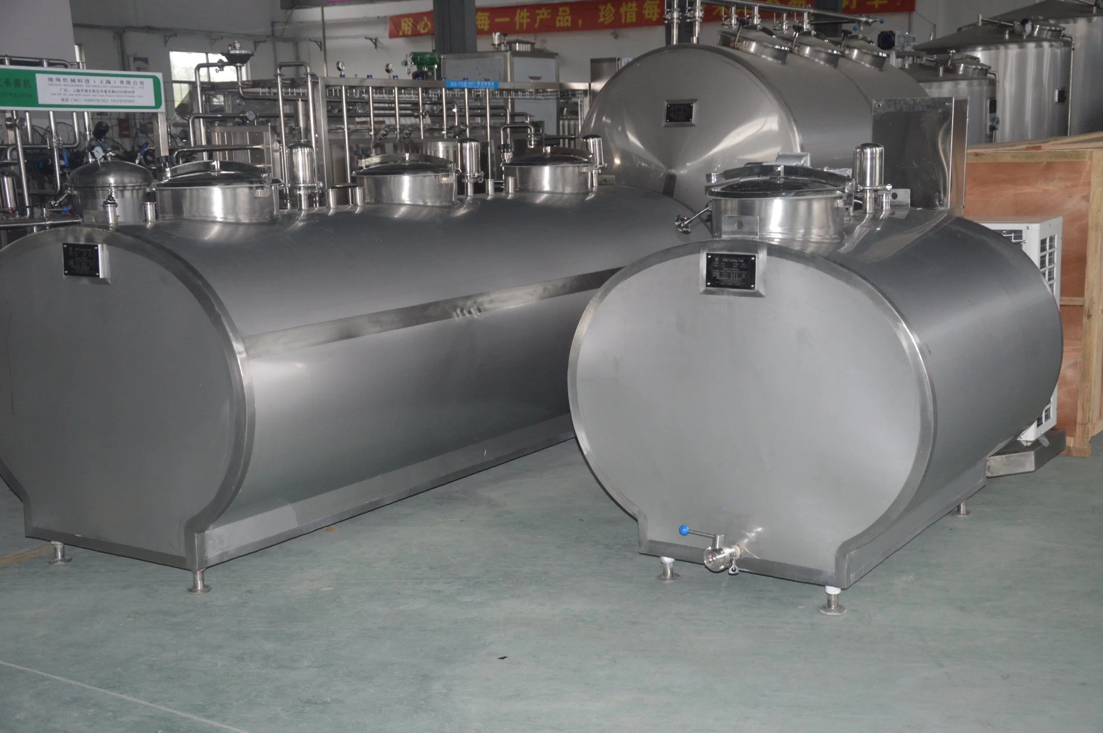 2022 The Latest Hot Selling Energy Efficient Fresh Milk Cooling Tank