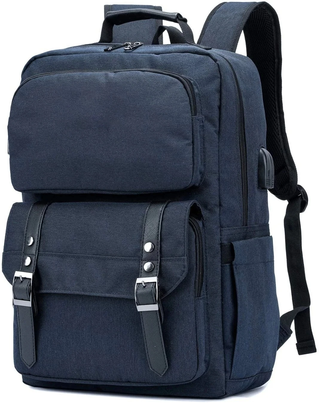 High School Laptop Backpack USB Port Travel Business Backpack Bag