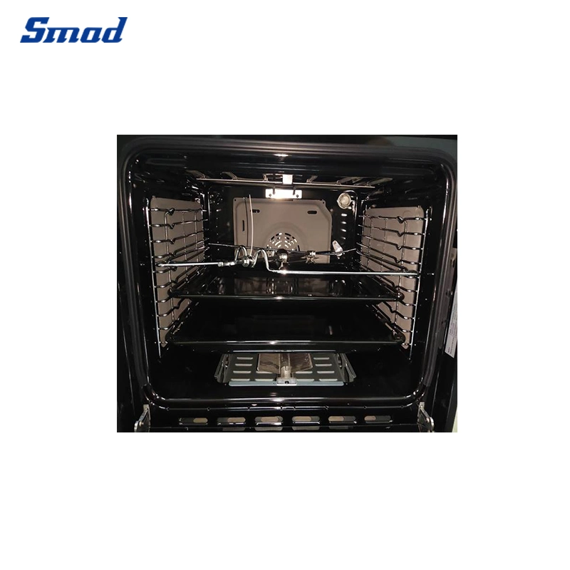 75L Mechanical Control LED Display Built-in Electric & Gas Oven for Home