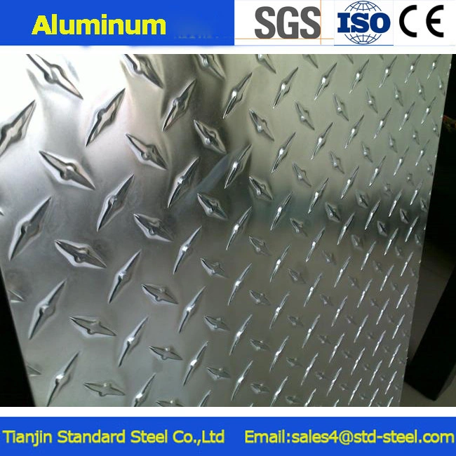 L'aluminium Al Diamond Bar / Feuille de voie (3003 5005 5052 6061)