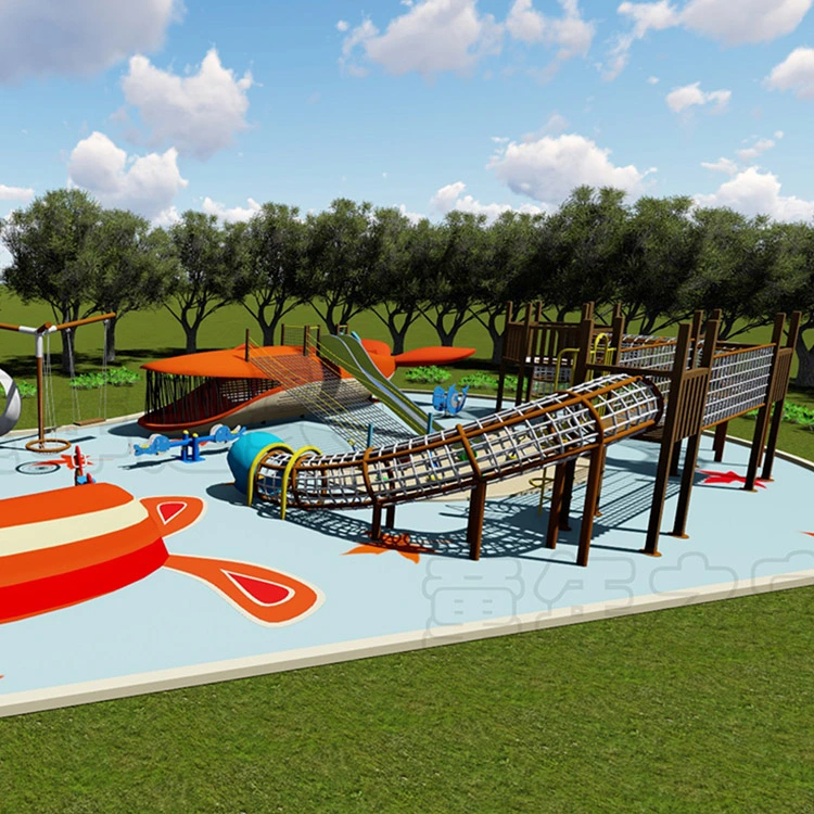 Children's Outward Exploration Games Playground Outdoor Marine Animal Theme Children Park