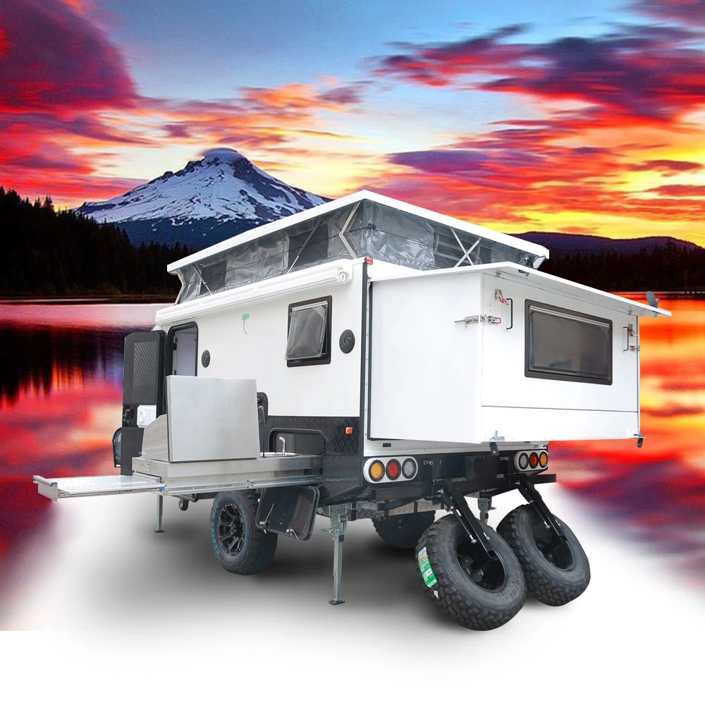 Quality Foward Folding Camper Trailer para reboques Pop Top Caravanas