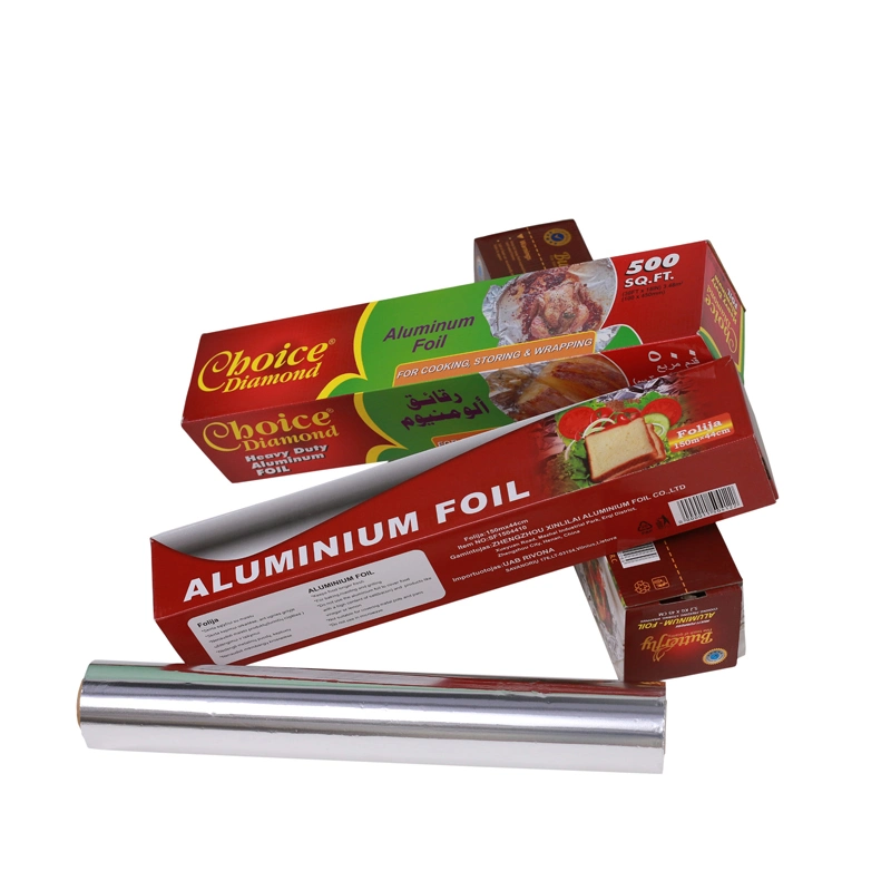 Hot Sale OEM Logo Aluminium Foil Restaurant for Food Packing Disposable Takeaway Metal Foil