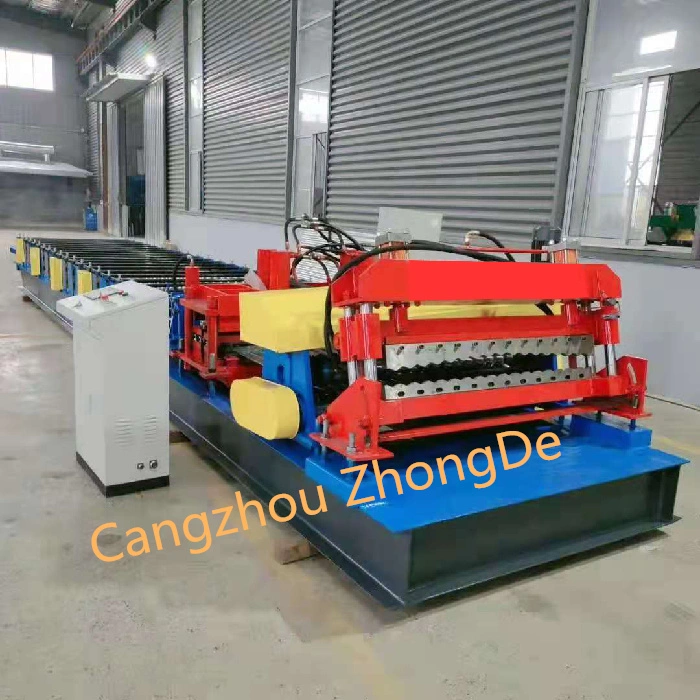 Grain Bin Steel Corrugated Silo Granary Making Roll Forming Machine