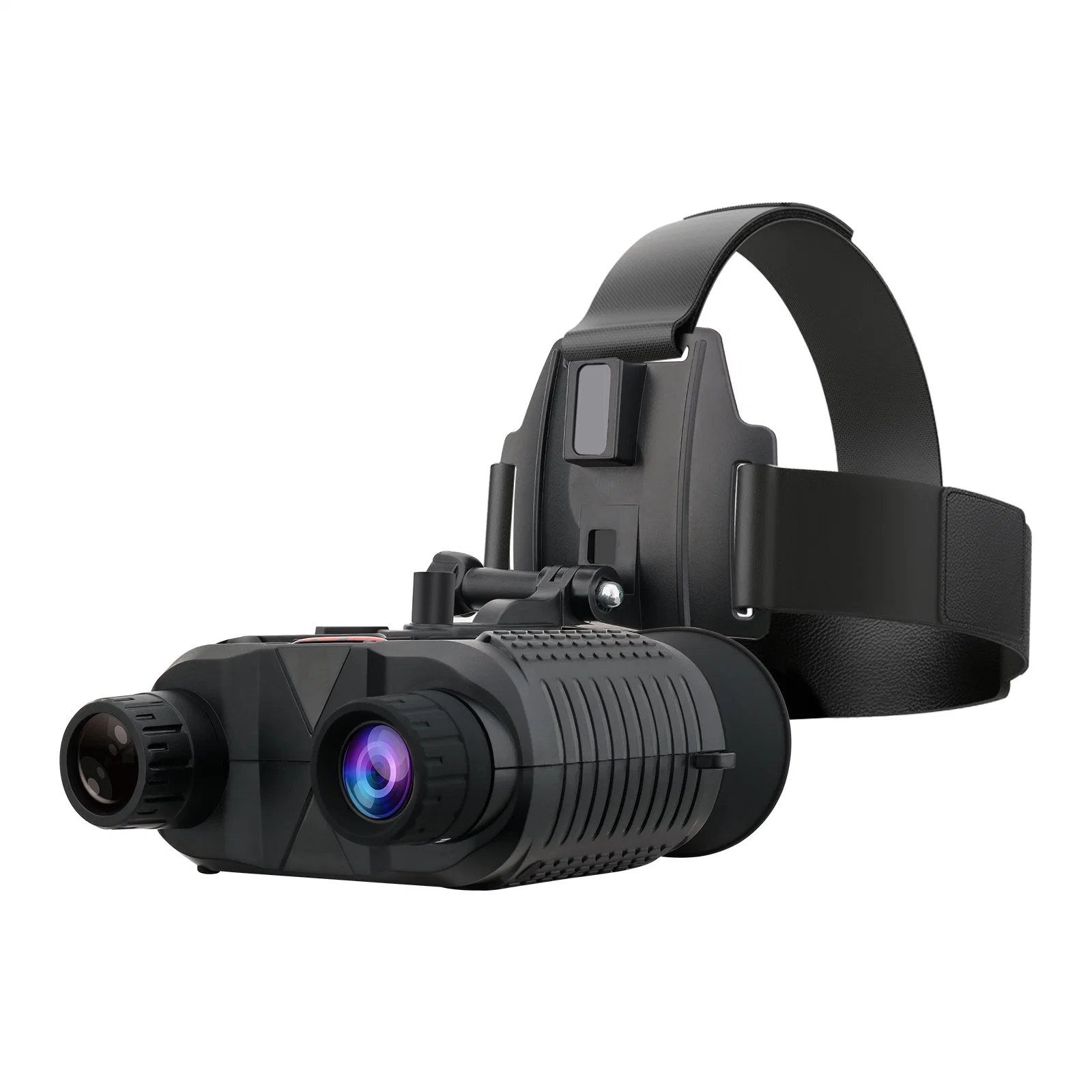 Gvda gafas prismáticos de visión nocturna infrarroja Dispositivo para la caza Camping Zoom 8x Telescopio montado en la cabeza el alcance de visión nocturna