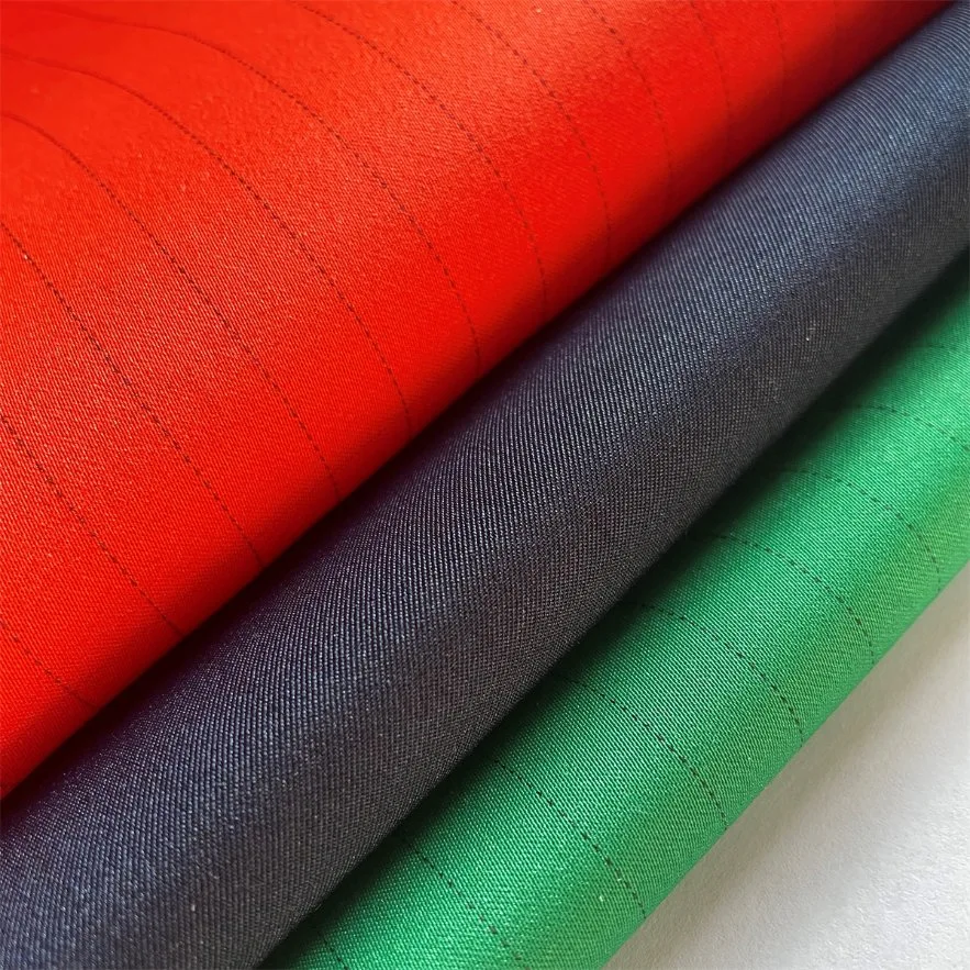 Acid and Alkali Resistant Fabric Satin for Special Uniform and Workwear